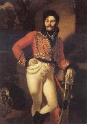 Kiprensky, Orest Portrait of Yevgraf Davydov,Colonel of The Life-Guards oil